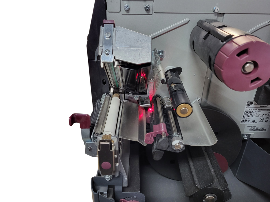 Zebra ZM400 Thermal Transfer Label Printer Ethernet ZM400-2001-5100T READ $