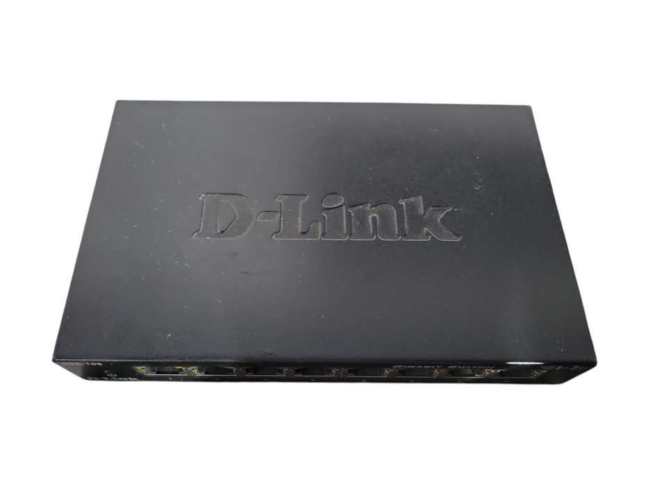 D-LINK DGS-108 8 Ports Gigabit Ethernet Switch !