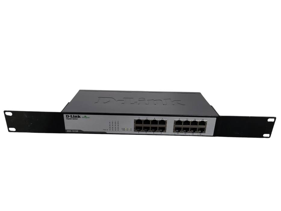 D-Link Gigabit Switch DGS-1016D 16-Port Gigabit Ethernet Unmanaged Switch !