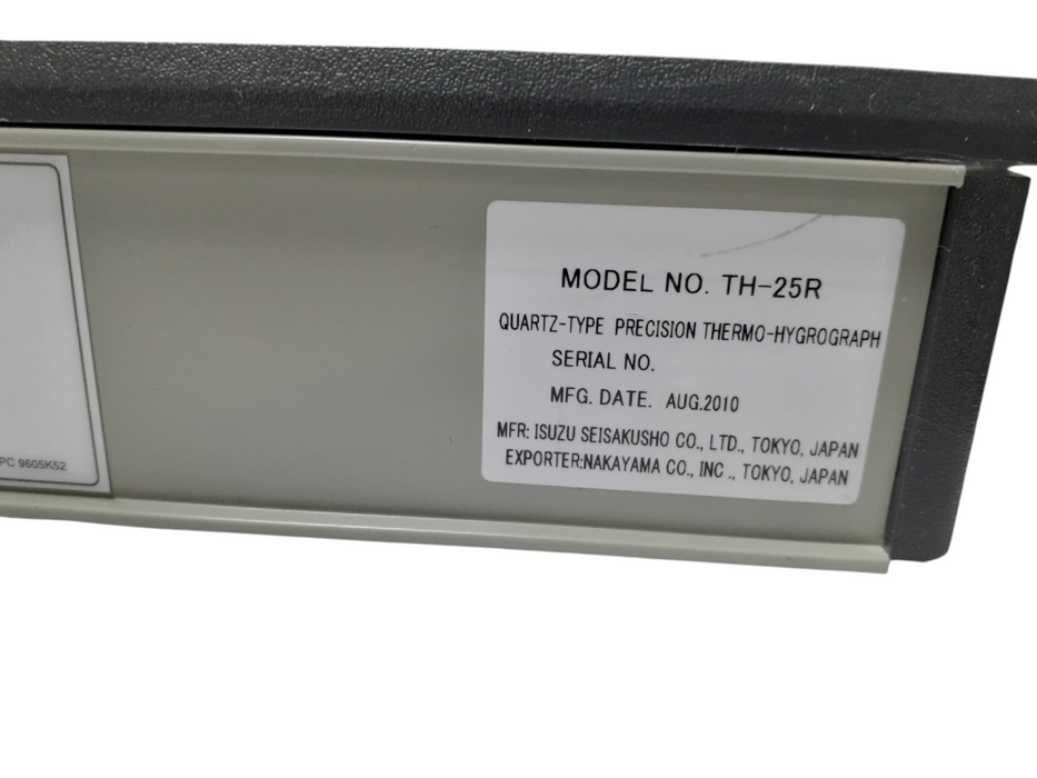 Isuzu Quartz Type Precision Thermo-Hygrograph TH-25R
