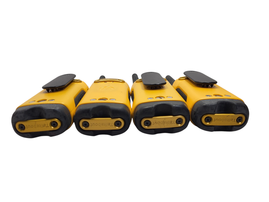 Lot of 4x Motorola Talkabout® T400CR Radio READ $