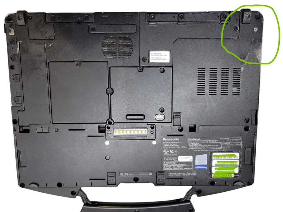 Panasonic ToughBook FZ-55 MK1 i5-8365U 16GB DDR4 256GB NVMe 2980Hrs Touch ! β Lap200