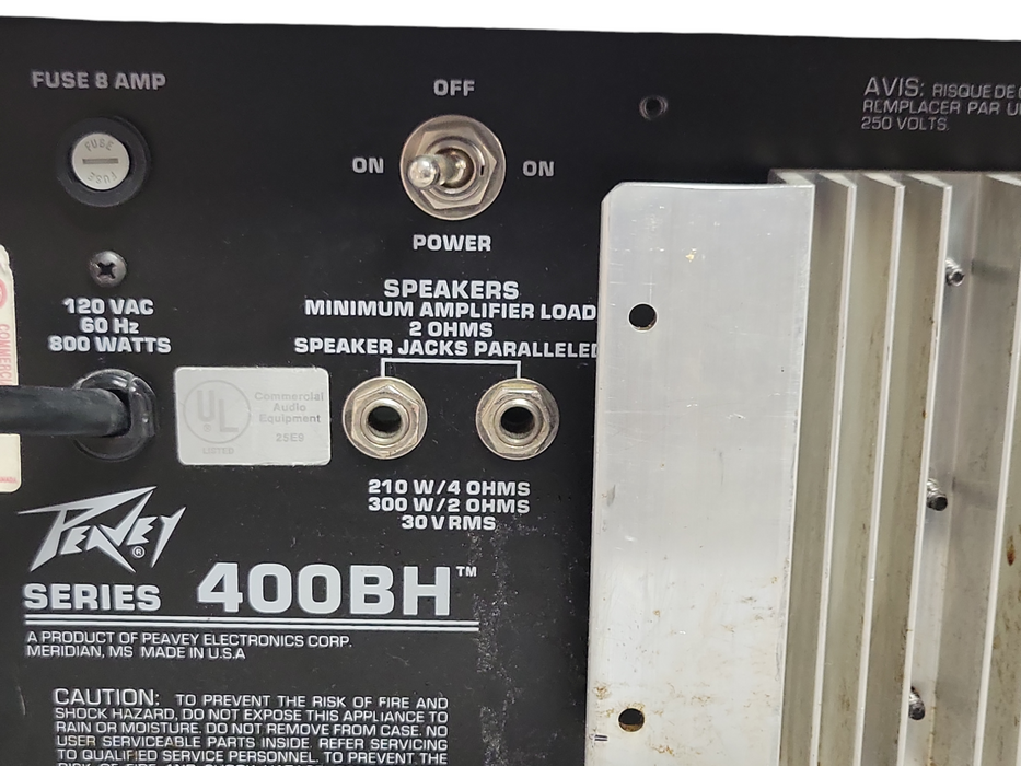 Peavey XR600C mixer Amp, READ _