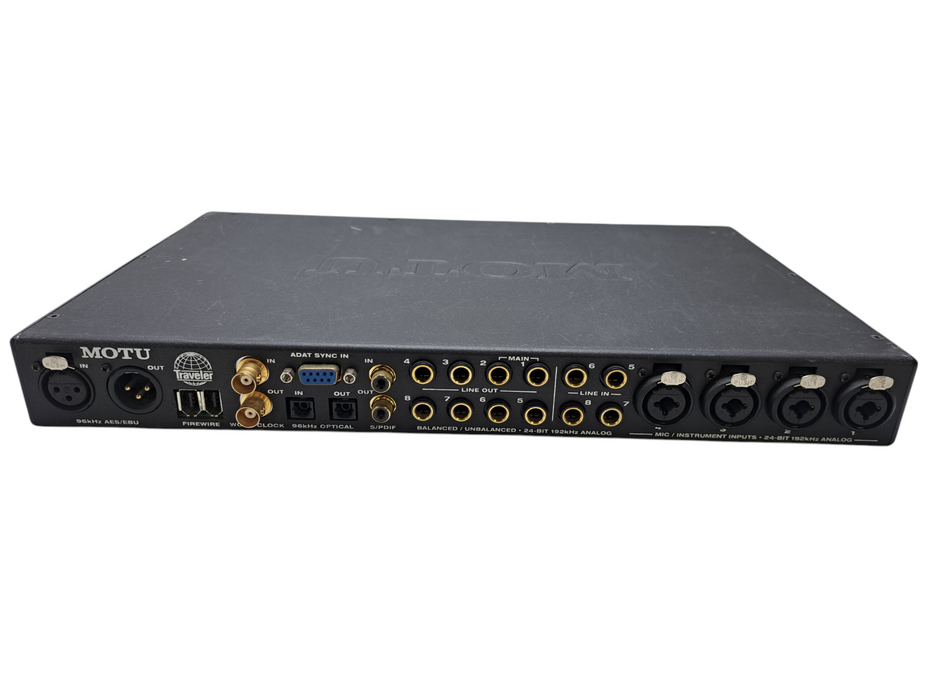MOTU Traveler - FireWire Audio Interface *READ*  )