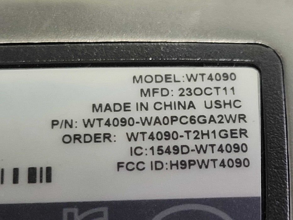 Lot of 8x Motorola WT4090-WA0PC6GA2WR w/ 7x ring scanners and charger, READ _