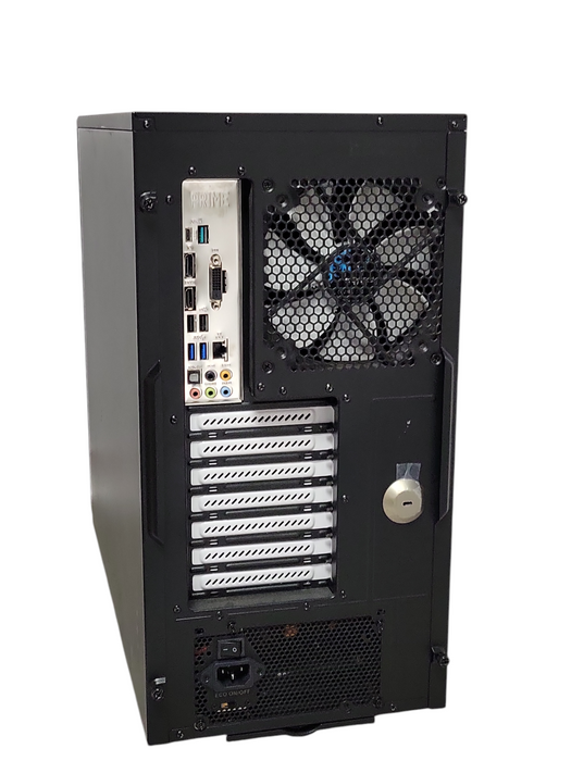 Custom/Asus Tower PC, Core I7-8700 3.2GHz, 44GB DDR4, 256GB Nvme, 750W PSU _
