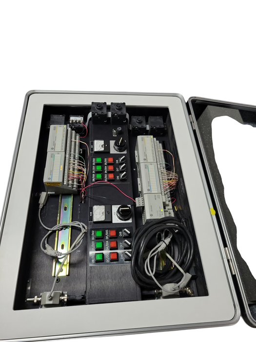 Industrial equipment Case with Allen bradley devices installed, See detail _