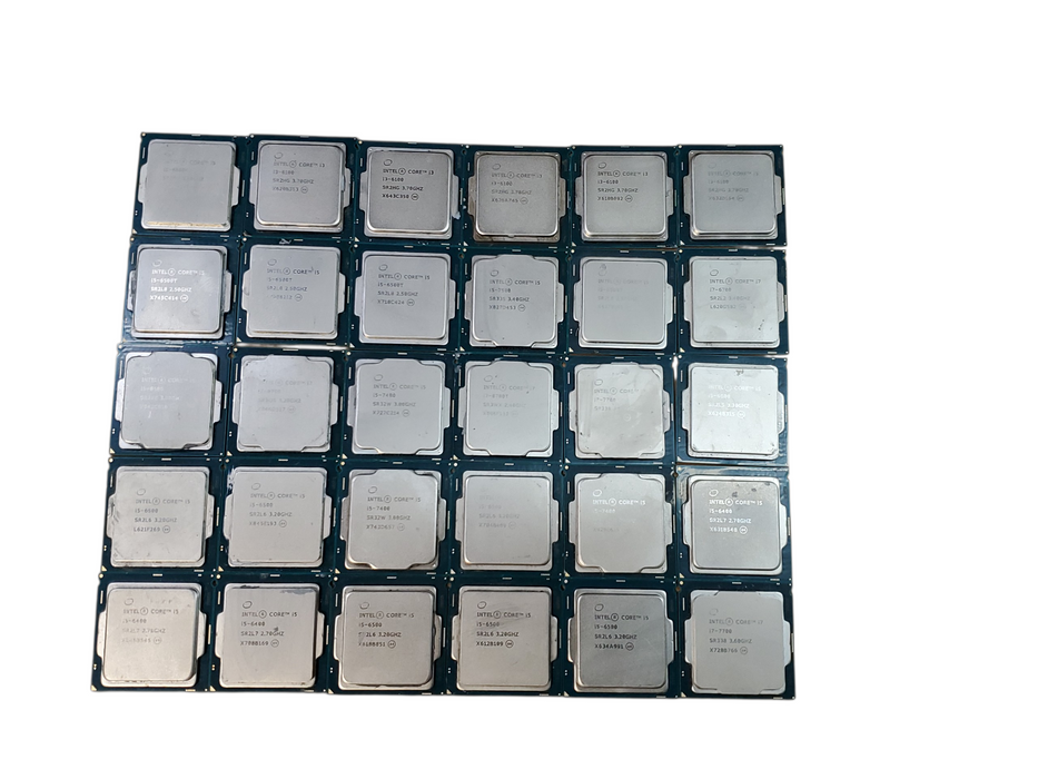 Lot of 118x, 6th to 9th Gen i-series Desktop CPUs (CPU69-39)