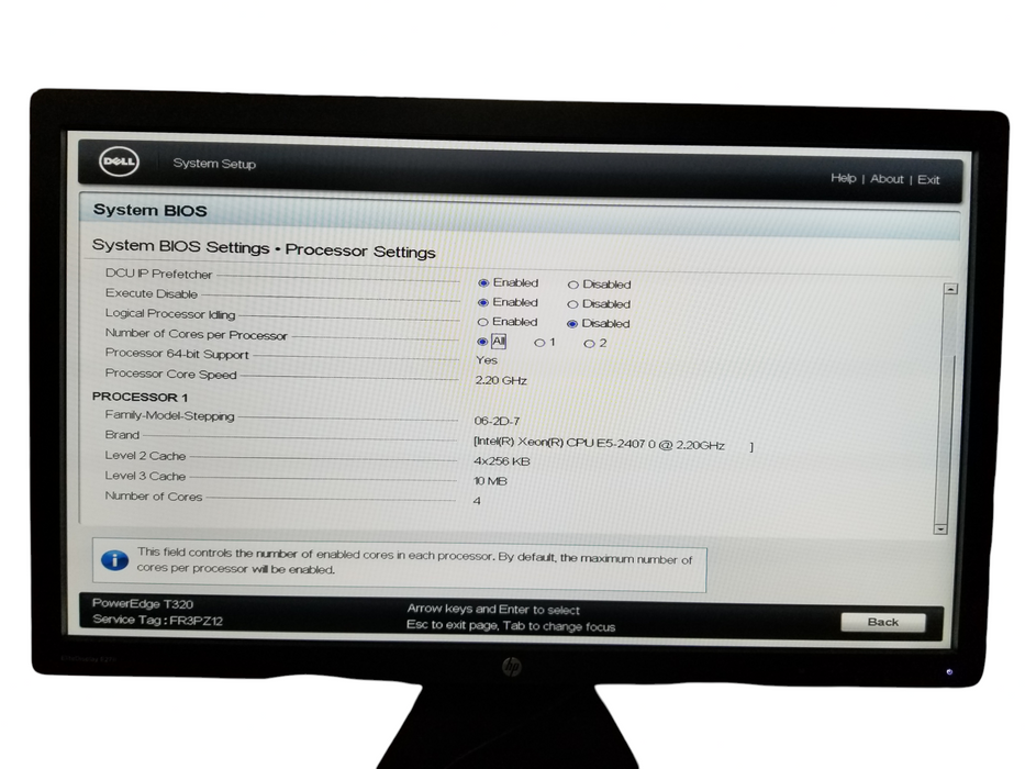 Dell PowerEdge T320 Intel Xeon E5-2407 0 2.2GHz 16GB-DDR3 4TB-HDD PercH710  Q
