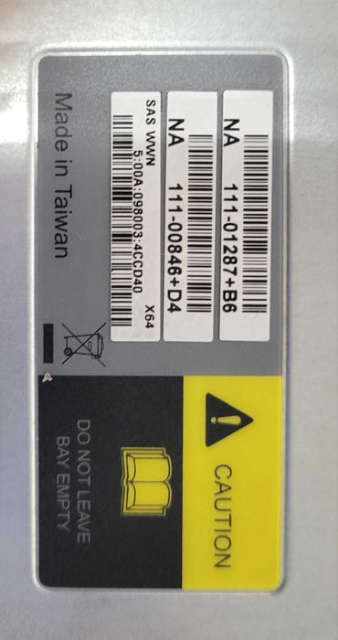 NetApp NA-111-01287+B6 Disk Array Controller NA-111-00846+D4 Q_