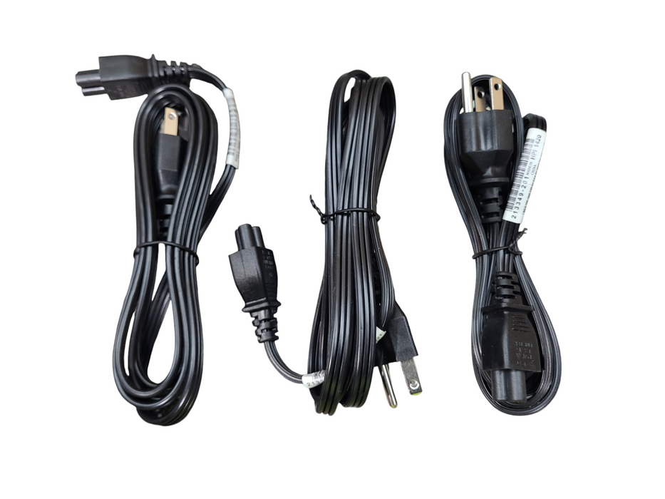 Lot 3x HP 213349-201 3-Prong LINETEK 6FT E70782 Power Cable