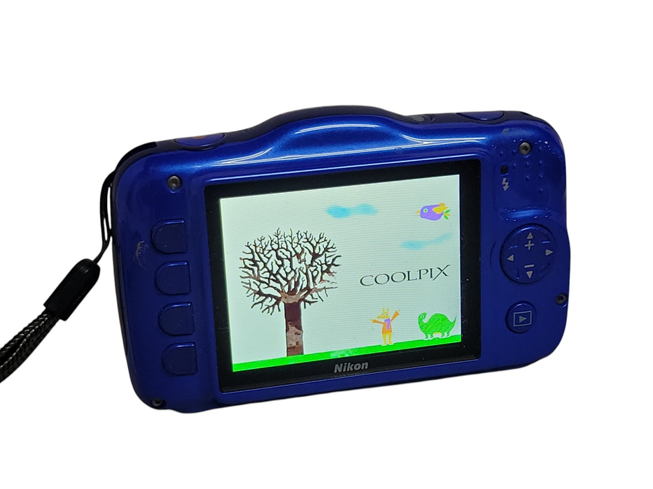 Nikon Coolpix S32 Waterproof 10m/33ft Digital Camera _