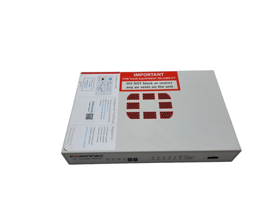 Fortinet FortiWiFi 50E-2R | Wireless Network Security Firewall Appliance