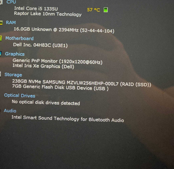 Dell Inspiron 14 7430 2-in-1 TOUCH Core i5-1335U 16GB RAM 256GB SSD READ  Lap200