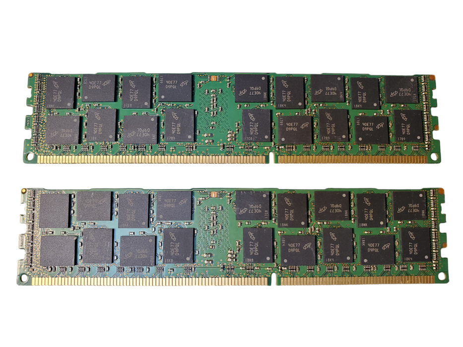 Micron 2x 16GB DDR3 MT36JSF2G72PZ-1G6E1FF PC3-12800R-11-13-E2 ECC Q