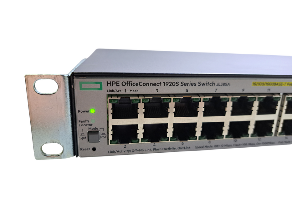 HPE OfficeConnect 1920s JL385A | 24 Port Gigabit PoE+ Network Switch