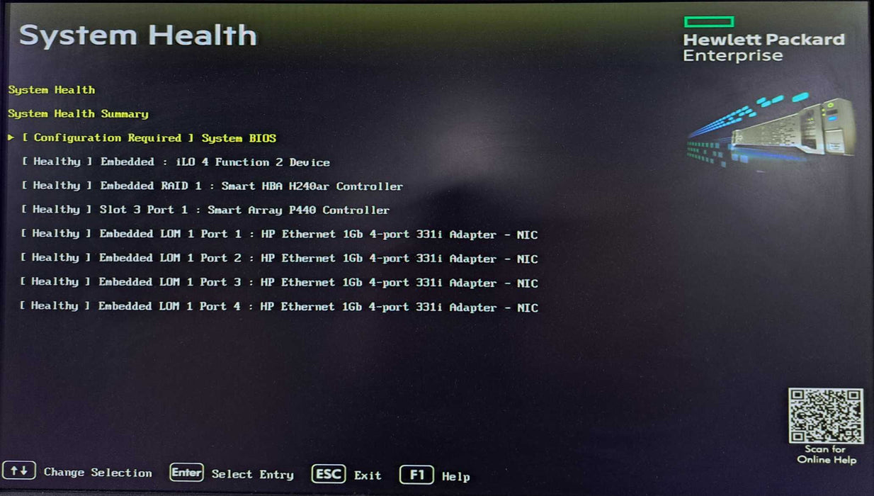 HP DL380 Gen9 2U 8x 2.5", 2x Xeon E5-2620 v3 2.40GHz, 128GB DDR4, P440ar