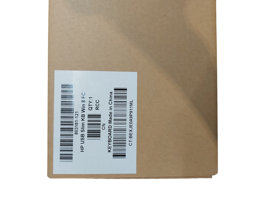 Lot 6x HP Slim USB Full Keyboard Black PH0U 803181-031