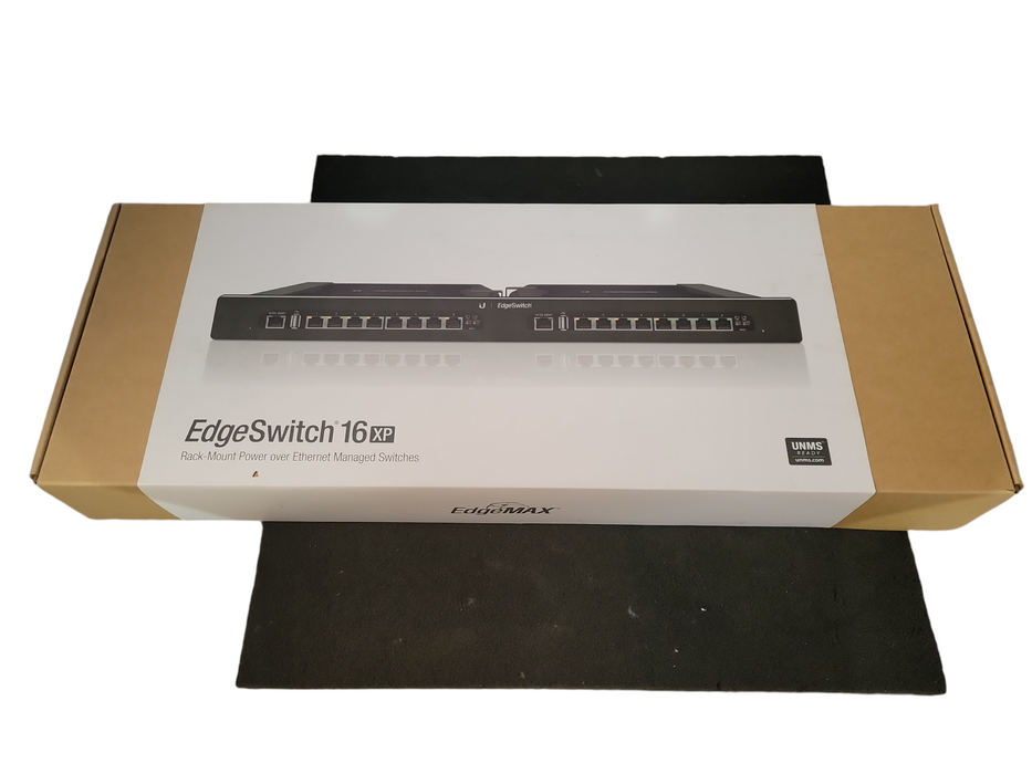 Ubiquiti EdgeMAX EdgeSwitch XP 16port Giga Ether Passive PoE, | ES-16XP NEW Open Box !