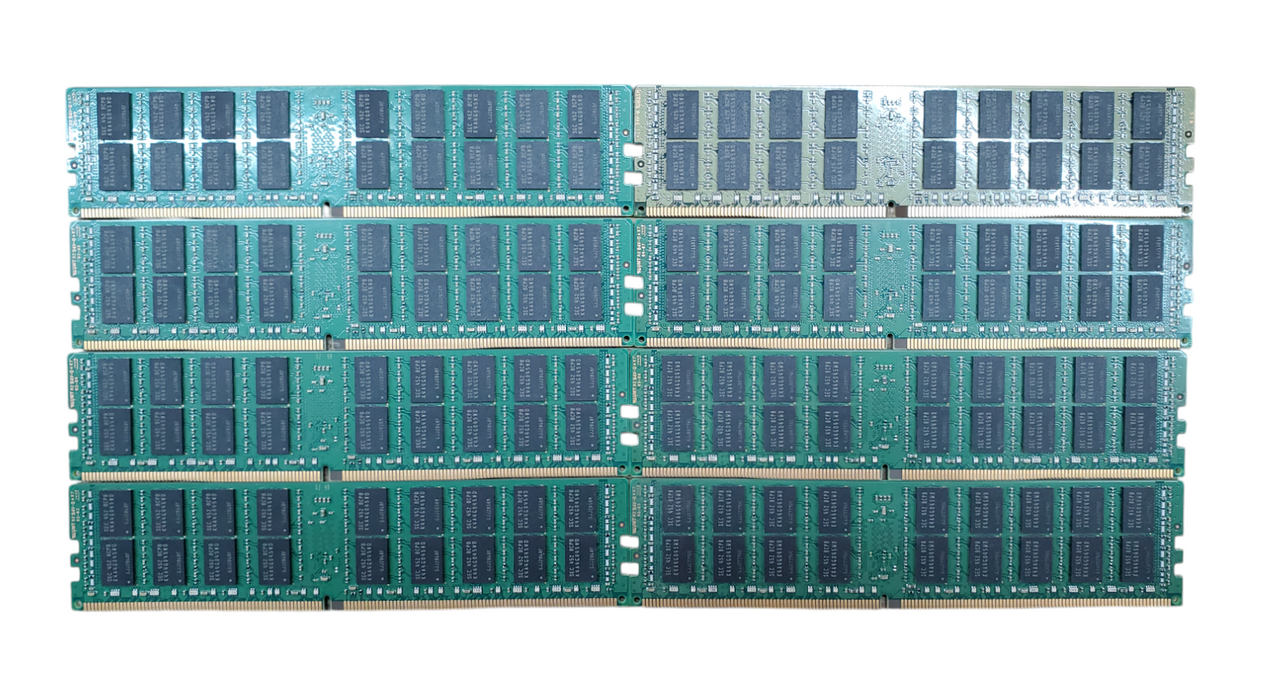 Lot 8x Samsung 16GB 2Rx4 PC4-2133P-RA0 DDR4 Server RAM