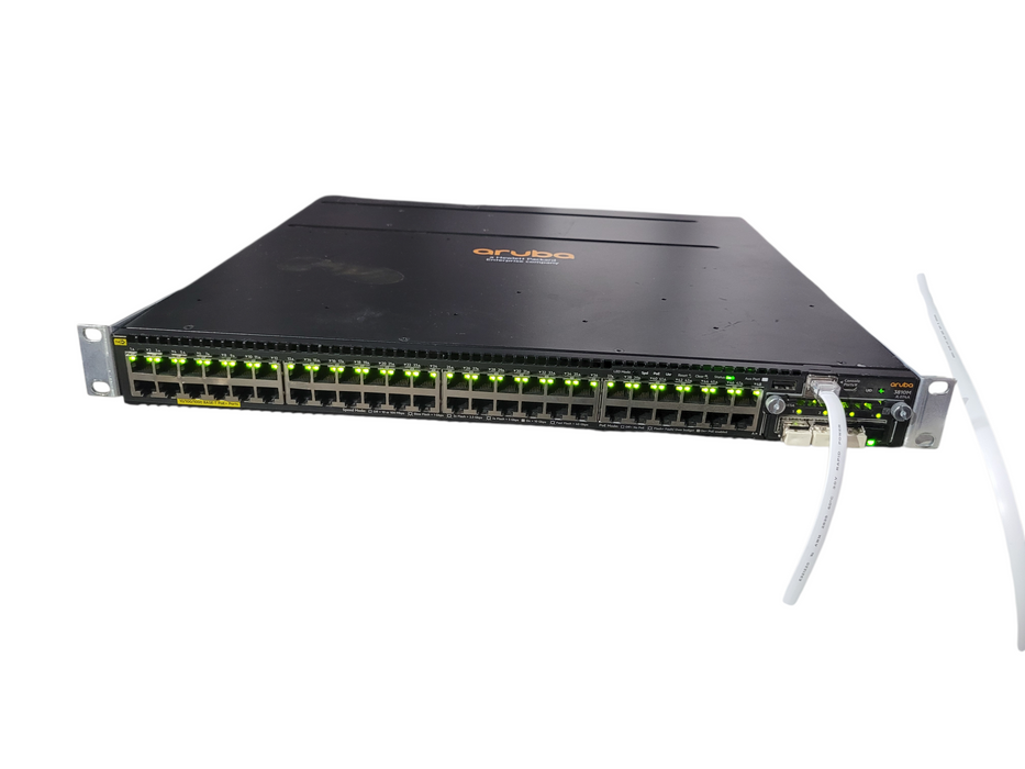 HP Aruba 3810M JL074A 48-Port PoE+ Managed Switch w/ JL083A 10Gb
