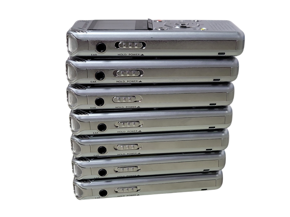 Lot of 7x Olympus Digital Voice Recorder WS-801, No SD Card, READ _