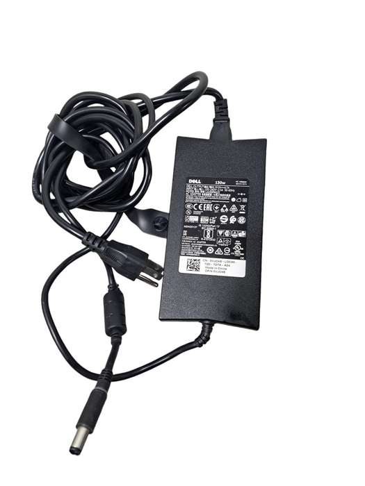 Genuine Dell Power Adapter 130W 19.5V, 6.7A, Fat Tip Connector Q