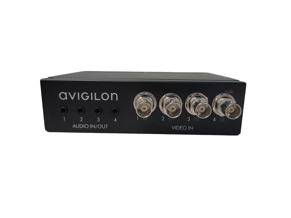 Avigilon ENC-4P-H264 4-Port H.264 Analog Video Encoder CCTV Audio Support