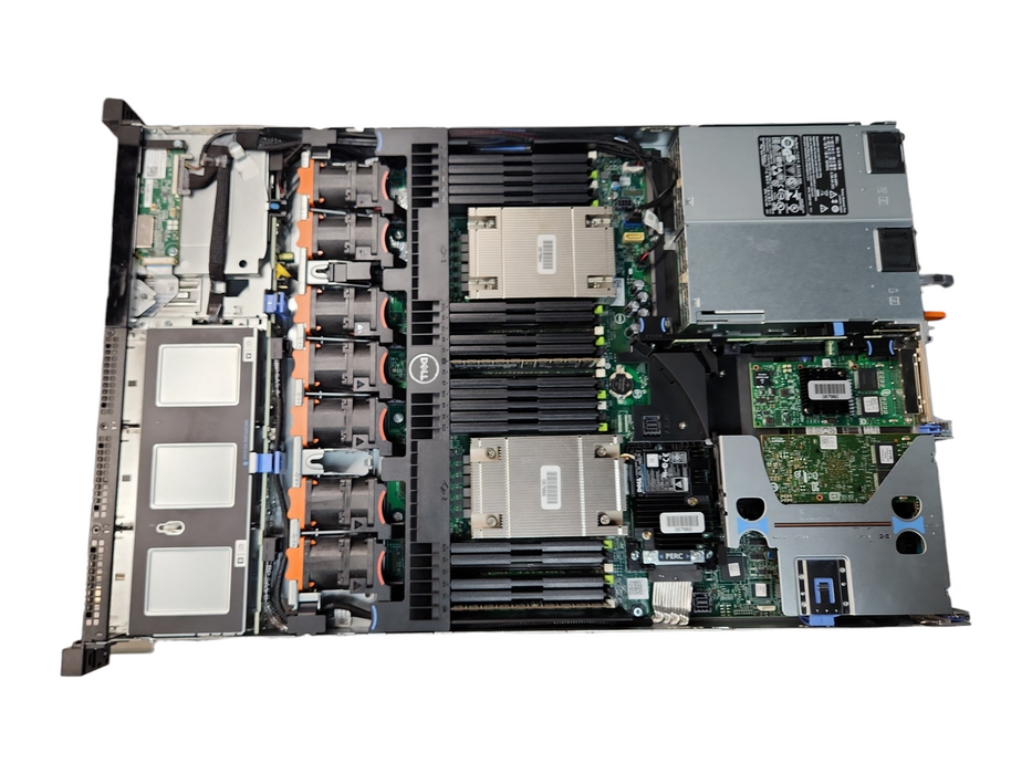 Dell PowerEdge R630 1U 8x2.5", 2x E5-2630L v3, 32GB DDR4, H730 Mini Q