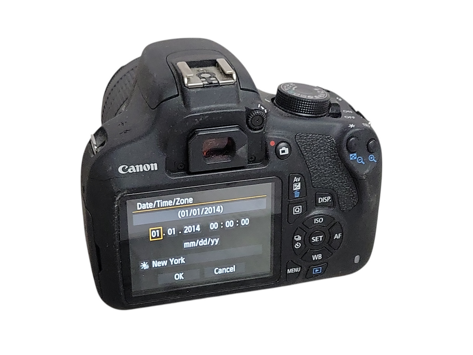 Canon EOS Rebel T5 Camera with 18-55mm Lens, READ _