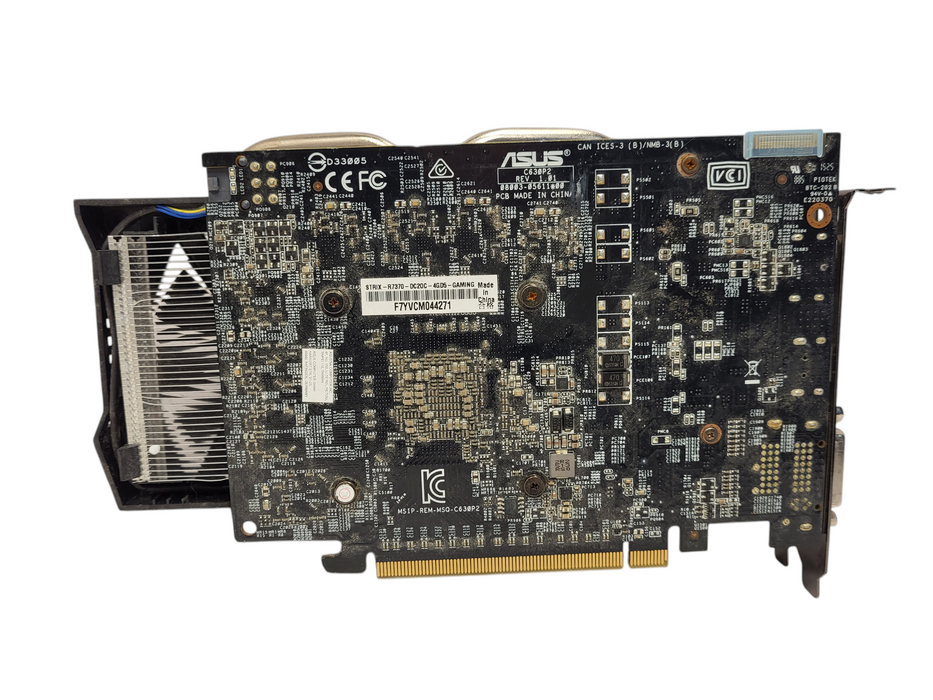 ASUS Radeon STRIX-R7370-DC20C-4GD5-Gaming Graphic Card $