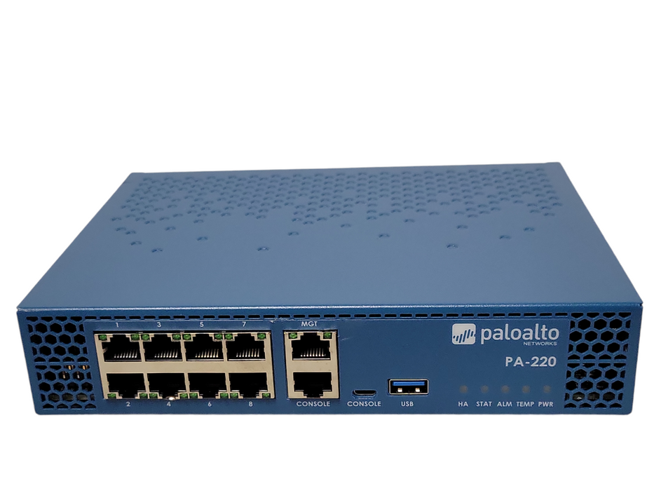 Palo Alto PA-220 Network Security Appliance Firewall Q_