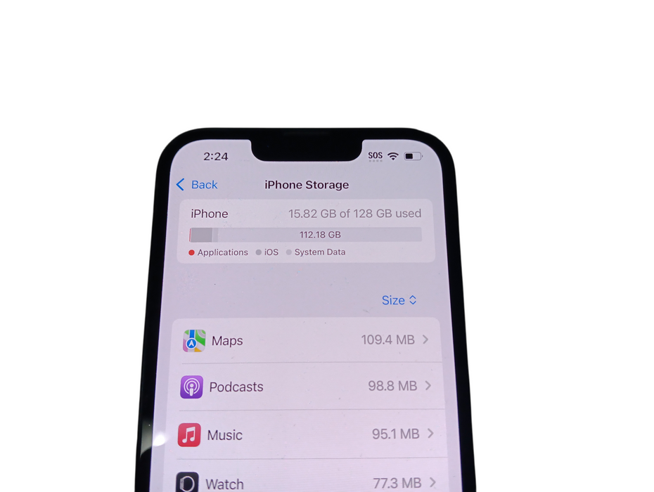 Apple iPhone 13 - 128GB - Midnight [A2631] Read