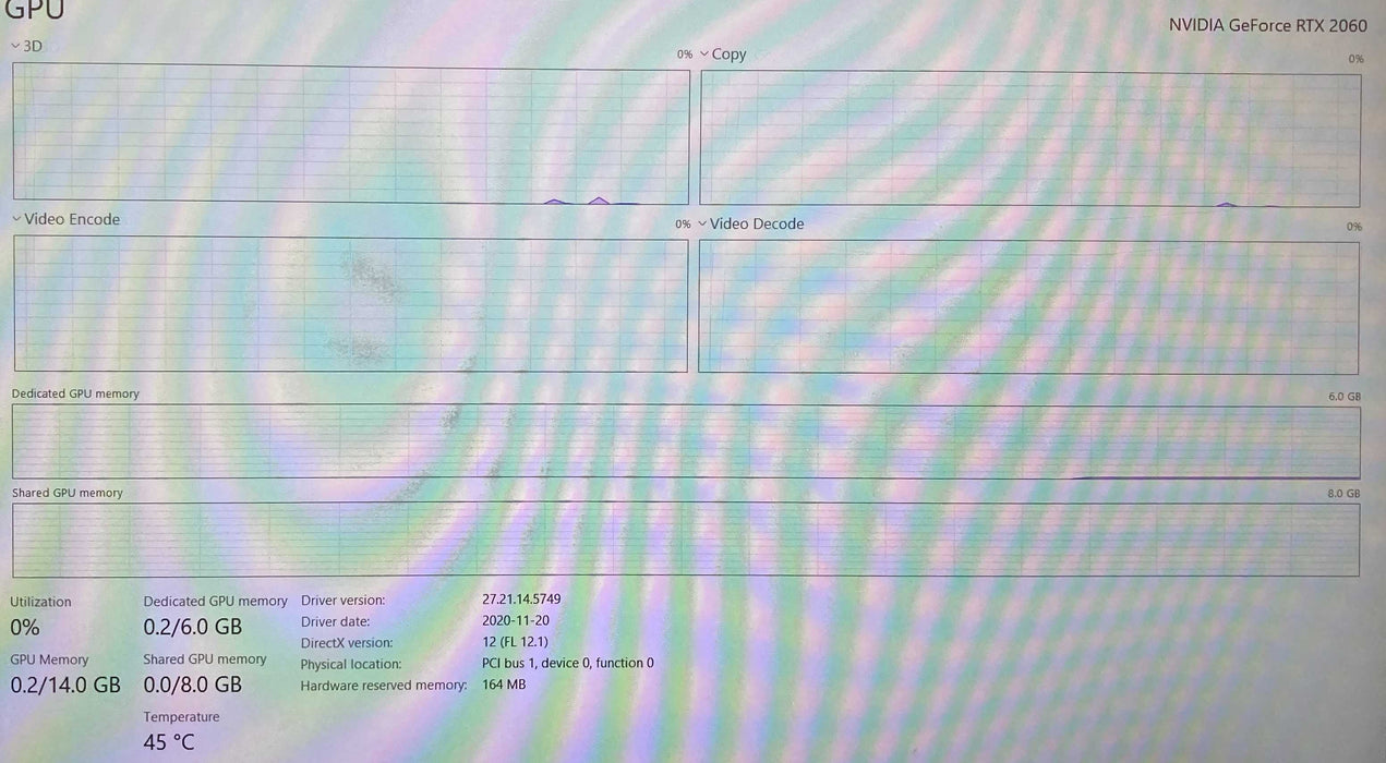 Lenovo LegionY54015IRH i7-9750H RTX2060 6GB 16GB RAM 256SSD No Battery READ  Lap200