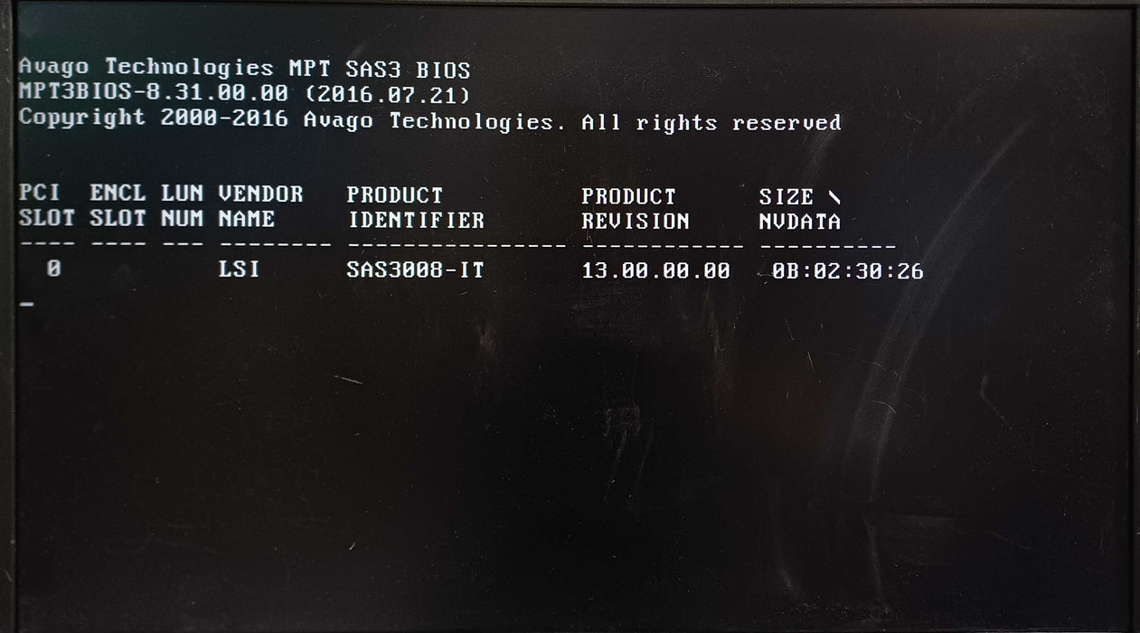SuperMicro X10SRH-CLN4F, Xeon E5-2620 v4, 16GB DDR4, SAS3008-IT