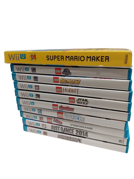 Bundle of 10 Nintendo Wii U Games , See Pictures List 7 Lego Games  =