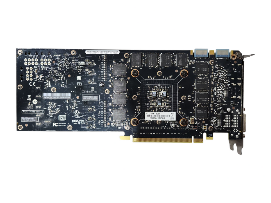 nVIDIA GeForce GTX TITAN 6GB GDDR5 Graphics Card, GTXTITAN-6GB5