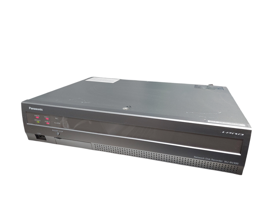Panasonic IPro Network Disk Recorder Model: WJ-NV300 =