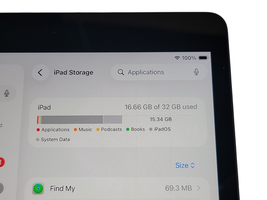 Apple iPad 8th Gen - 32GB - Space Gray [A2270] (