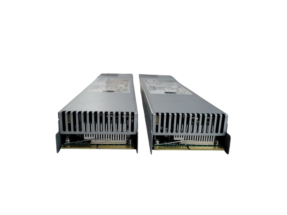 Lot of 2x - Supermicro PWS-1K68A-1R 800W/100-140V 1600W/180-240V PSU %