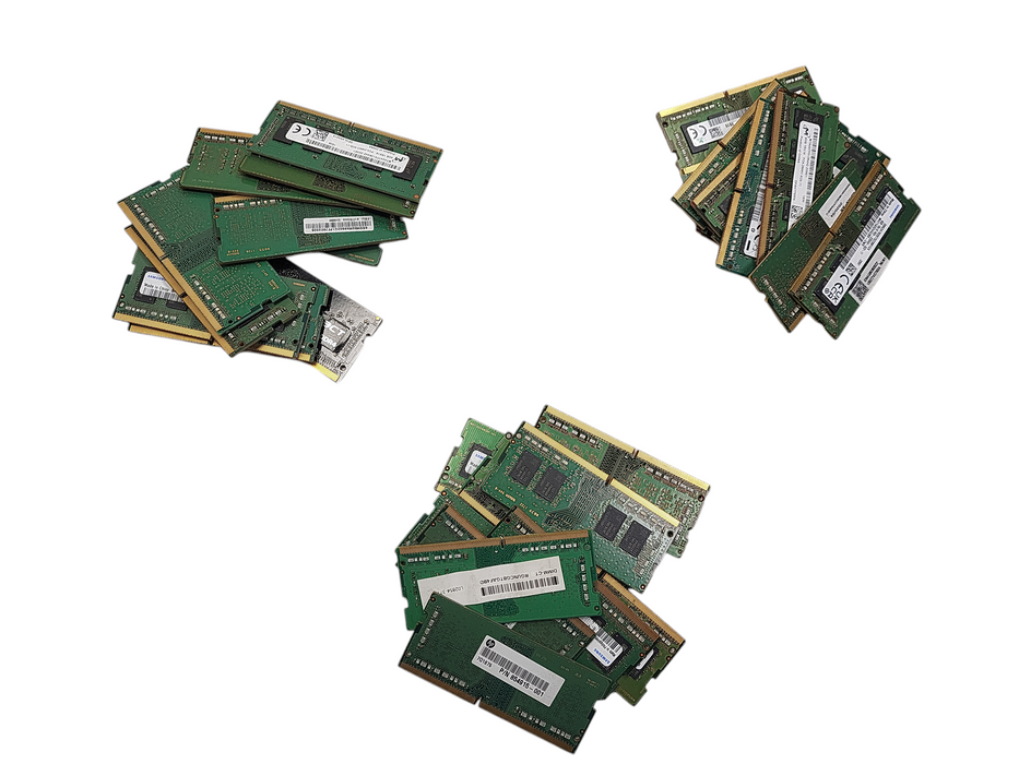 Lot of 30x Various Brands 4GB PC4 SODIMM (Laptop RAMs)  $