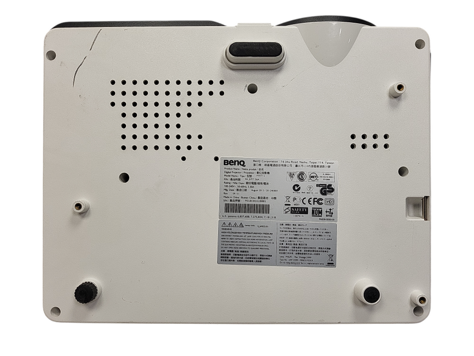 BenQ MW712 3D DLP Projector No remote Lamp hour: 306h $