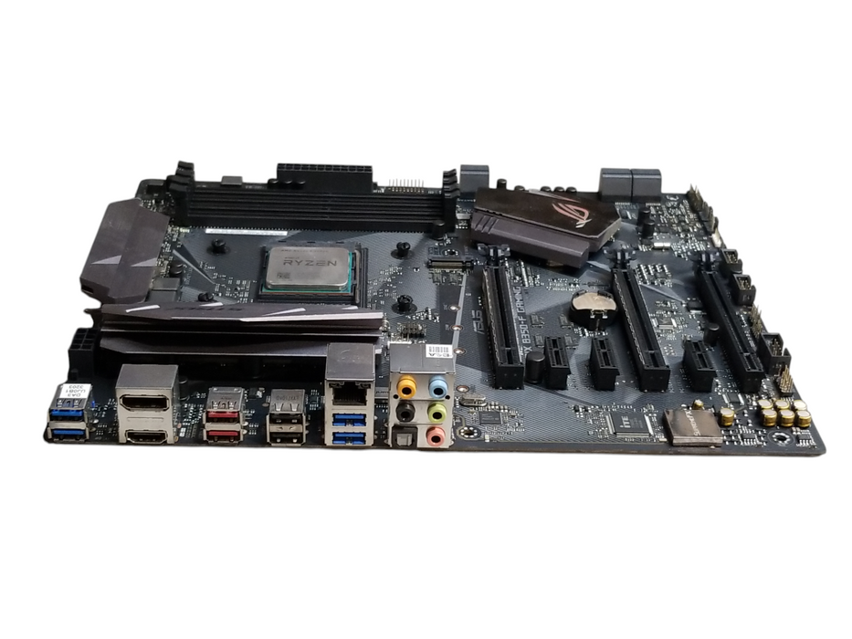 Asus STRIX B350-F Gaming Motherboard with AMD Ryzen 5 3400G [For Parts]