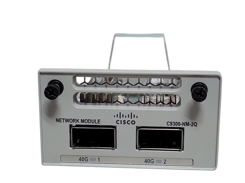Cisco C9300-48UN-A 48-Port UPoE Network Switch w/ C9300-NM-2Q, 2x PSU _
