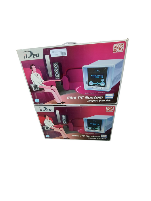 LOT 2X Biostar iDEQ 300G MCE-I Mini PC System – Socket 775, DDR, Intel 915G