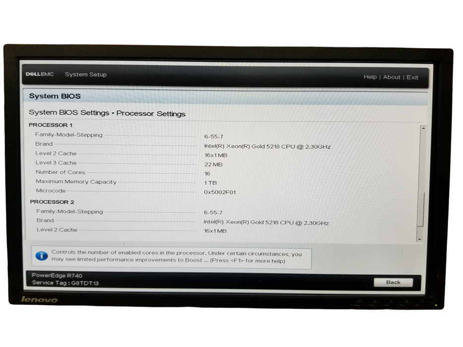 Dell PowerEdge R740 2x Xeon Gold 5218 128GB DDR4 HBA330-Adp 10GB NIC 2x750W