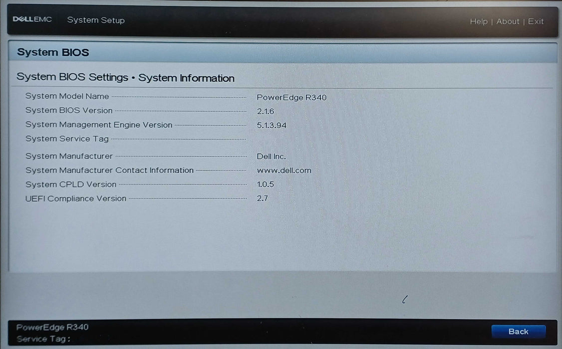 Dell PowerEdge R340 1U 8x2.5", Xeon E-2134 3.50GHz, 16GB DDR4, H330, No HDD