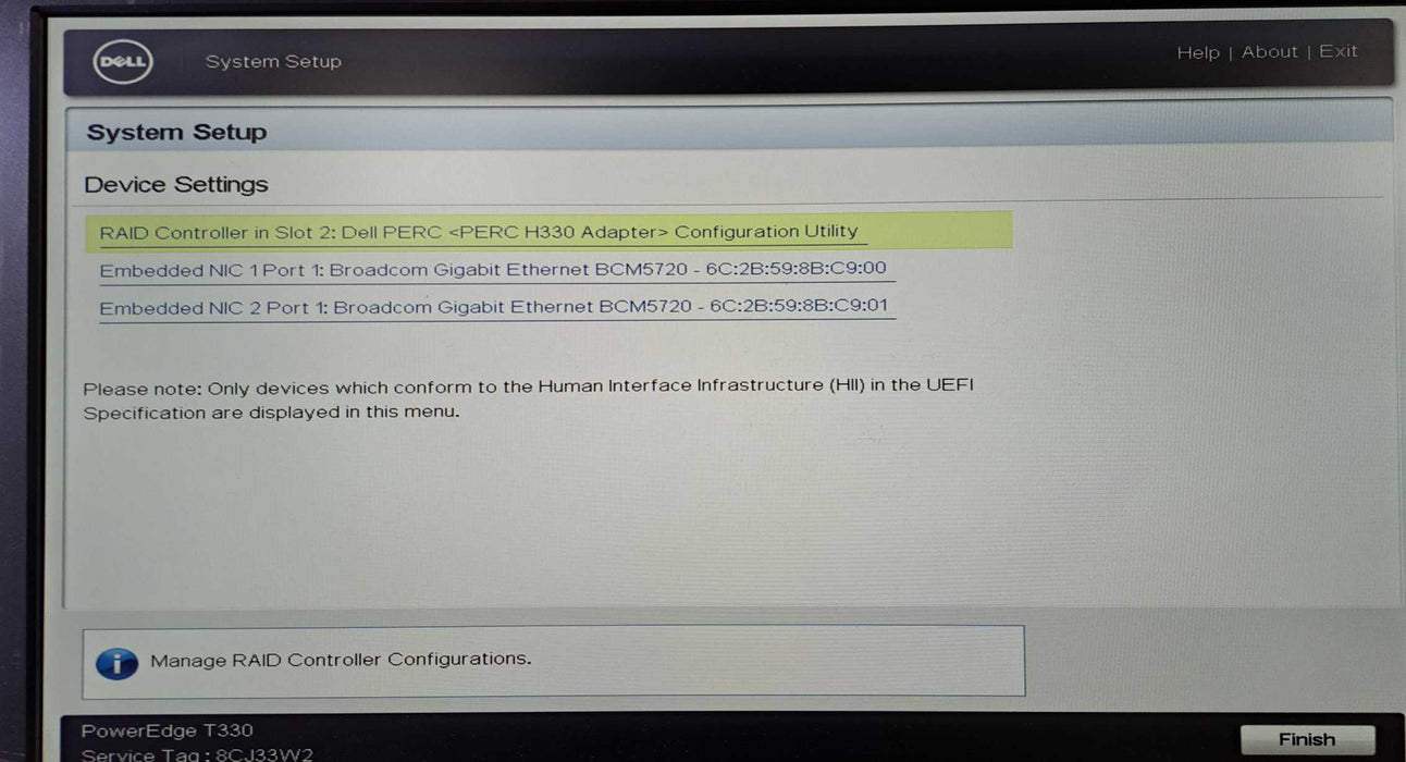 Dell PowerEdge T330 8x 3.5"| Xeon E3-1230 v6 @3.50GHz, 48GB DDR4, H330 RAID )