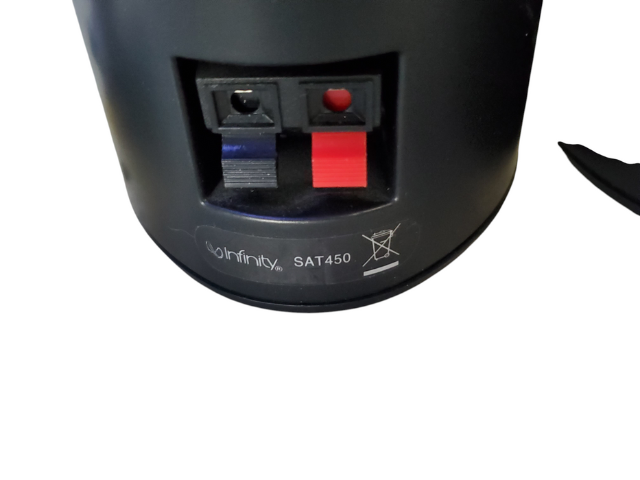 Infinity Speakers SAT450 (Set of 5) 4 Surround speakers & 1 Center Speaker