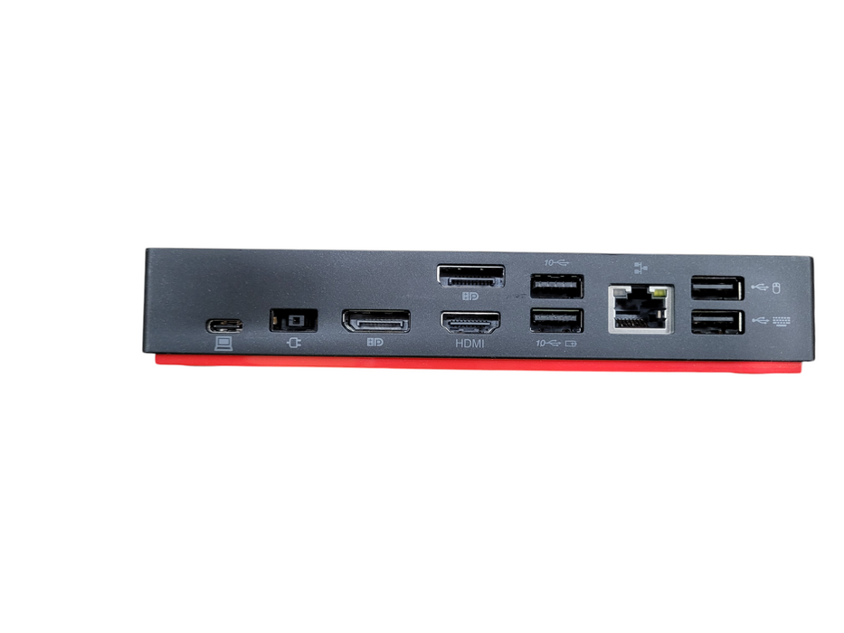 Lot 2x Lenovo ThinkPad USB-C Dock Gen2 Laptop Docking Station LDC-G2
